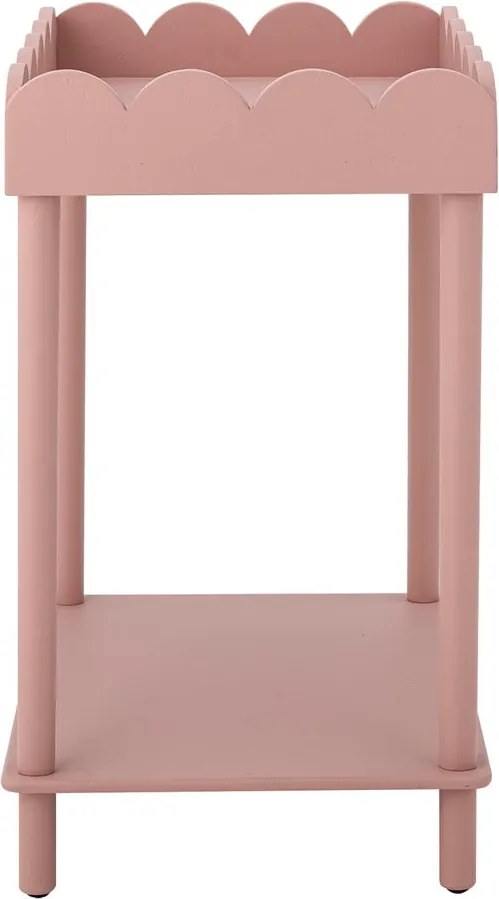 Tavolo consolle rosa in pino massiccio 40x60 cm Isola – Bloomingville