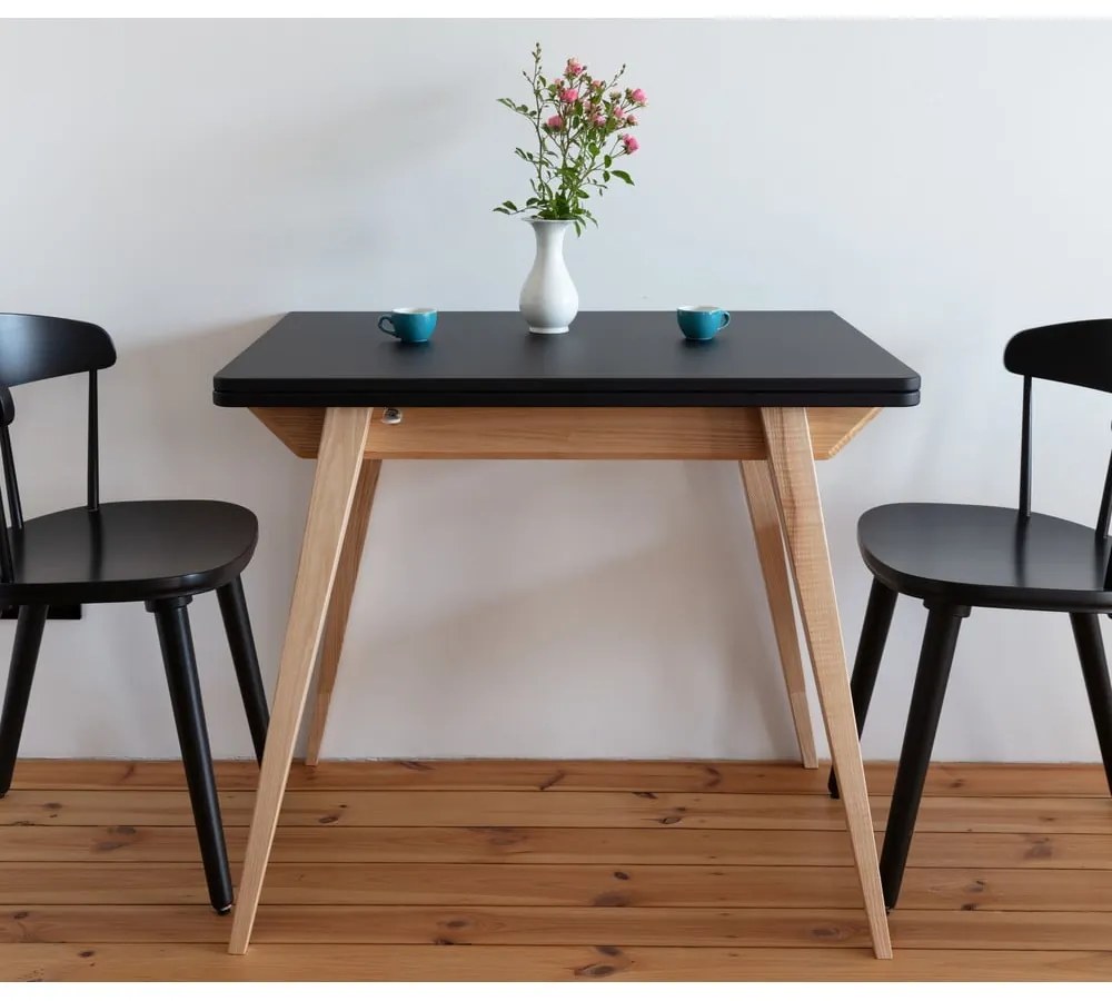 Tavolo da pranzo pieghevole con piano bianco 65x90 cm Envelope - Ragaba