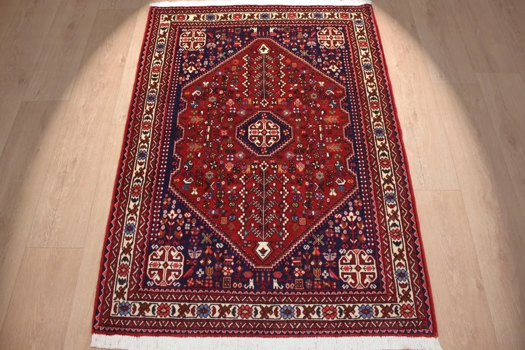 Gashghai Tappeto 110 x 150 (Iran) Annodato A Mano