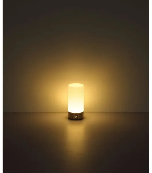 Globo 21040SRGB - Lampada da tavolo LED RGB touch LEX 1,8W/5V 1500mAh nera