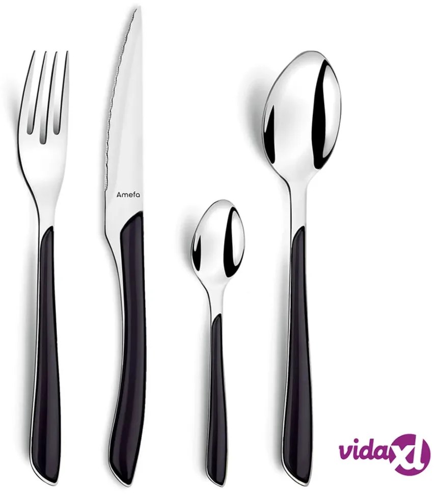 Amefa Set di Posate da 16 pz Eclat Nero