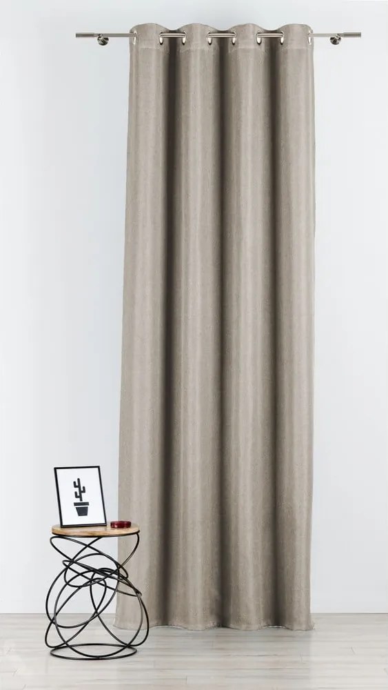 Tenda beige 140x260 cm Avalon - Mendola Fabrics