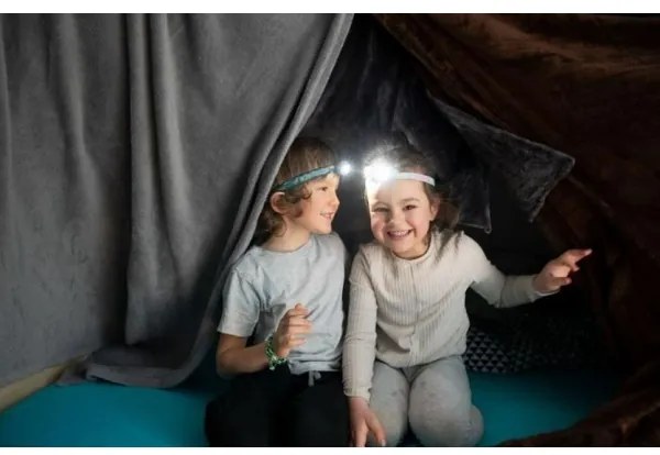 Ledlenser KIDLED2 DINO - Lampada frontale LED dimmerabile per bambini/1xAAA IPX4 40 lm 20 h verde