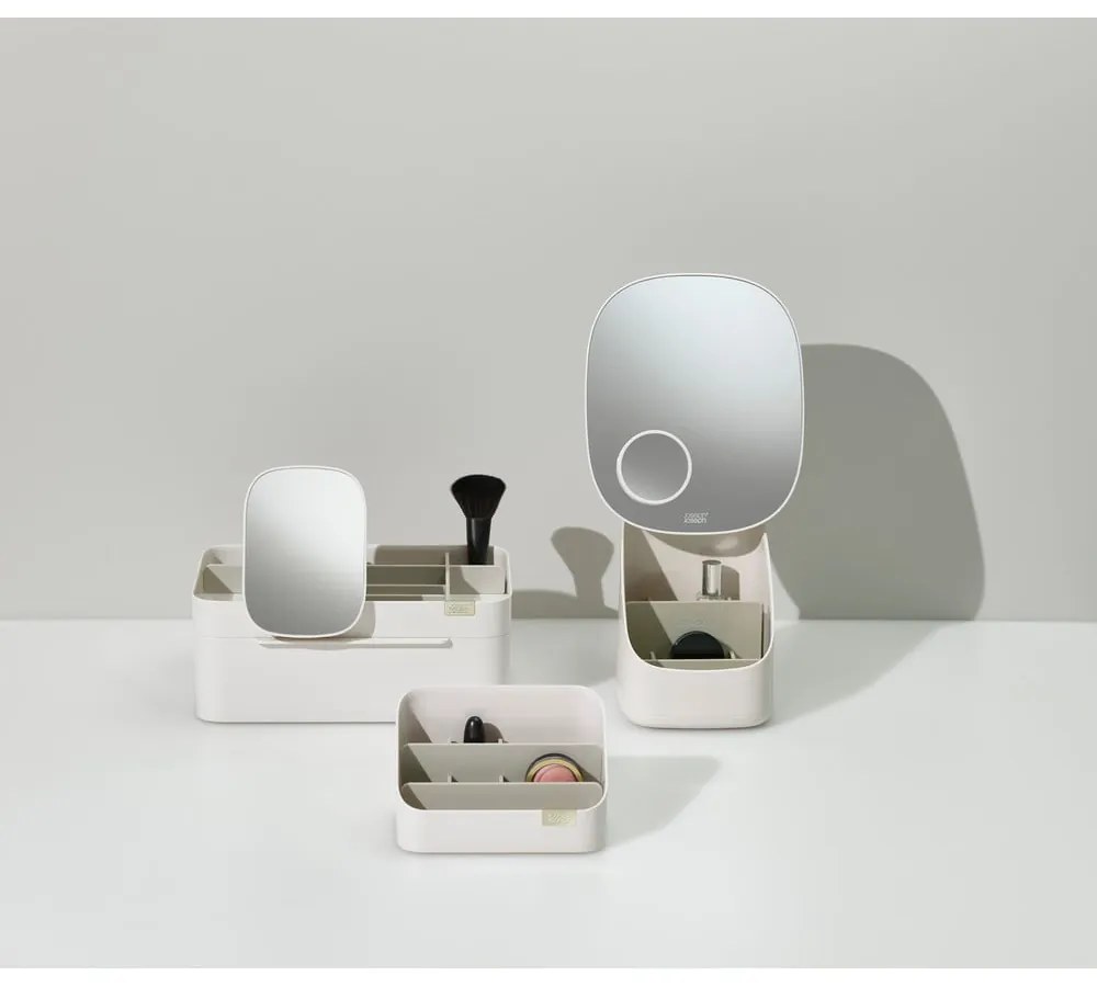 Specchio per make-up con ingrandimento (3x) 18,5x23 cm Viva – Joseph Joseph