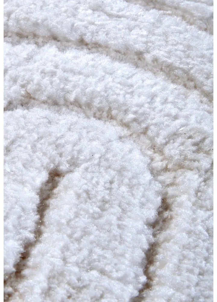 Tappeto rotondo bianco ø 160 cm Panglao New York White – Elle Decoration