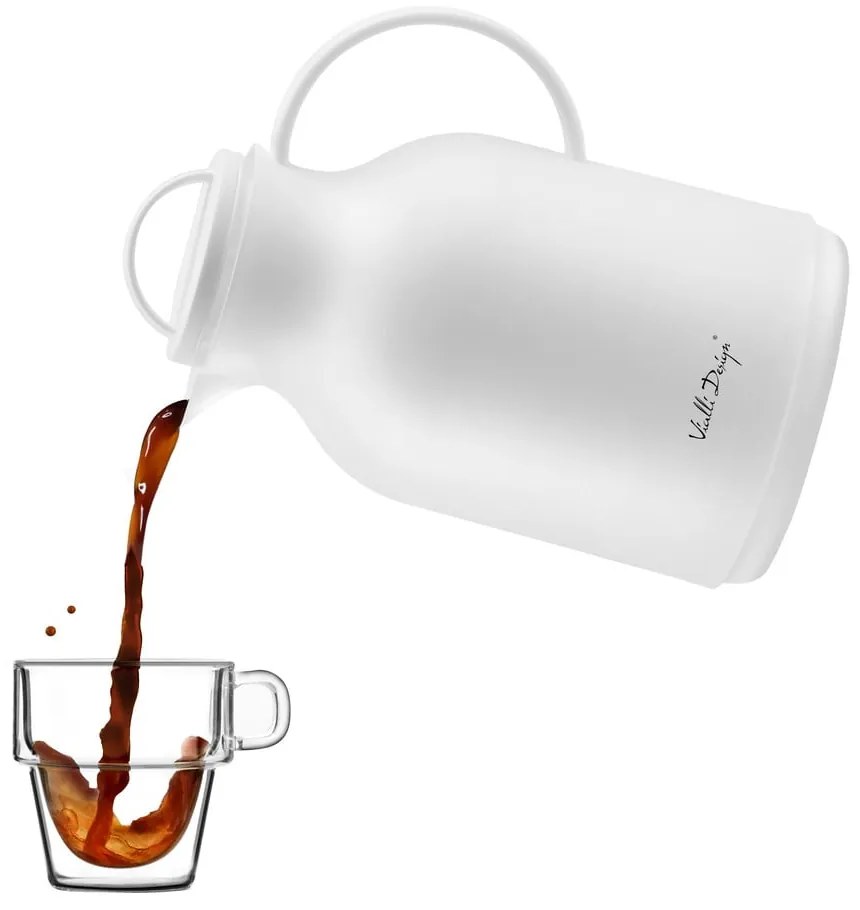 Thermos bianco, 1 l - Vialli Design