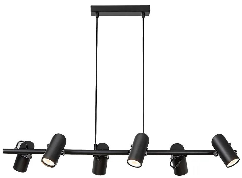 Rabalux 73045 - Lampadario a sospensione con filo MAXIMILIAN 6xGU10/25W/230V