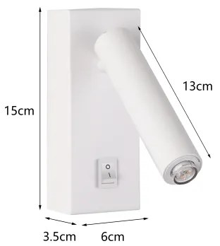 Brilagi - Luce Spot da parete LED MAYA 1xG9/7W/230V bianco