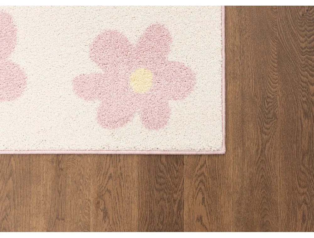 Tappeto per bambini rosa e avorio 120x170 cm Dazzy Rose – FD