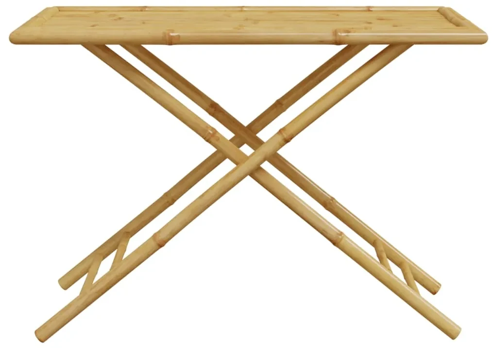 Set da pranzo da giardino 5 pz in bambù