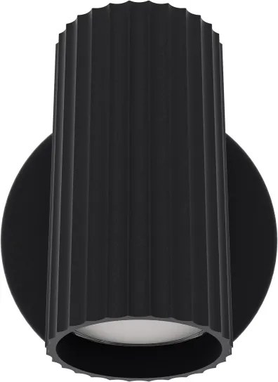 Eglo 902031 - Faretto da parete orientabile PORTILLO 1xGU10/5W/230V, nero