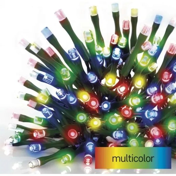 Catena luminosa LED da esterno 180 LED/23 m IP44 multicolore