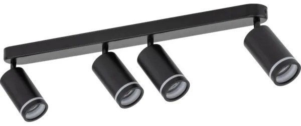 Faretto JET 4xGU10/10W/230V nero