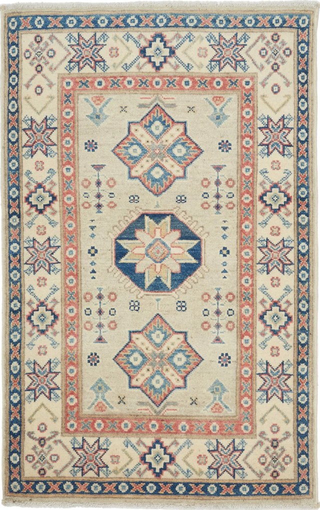 Kazak Tappeto orientale 80x120 (Pakistan) Annodato A Mano