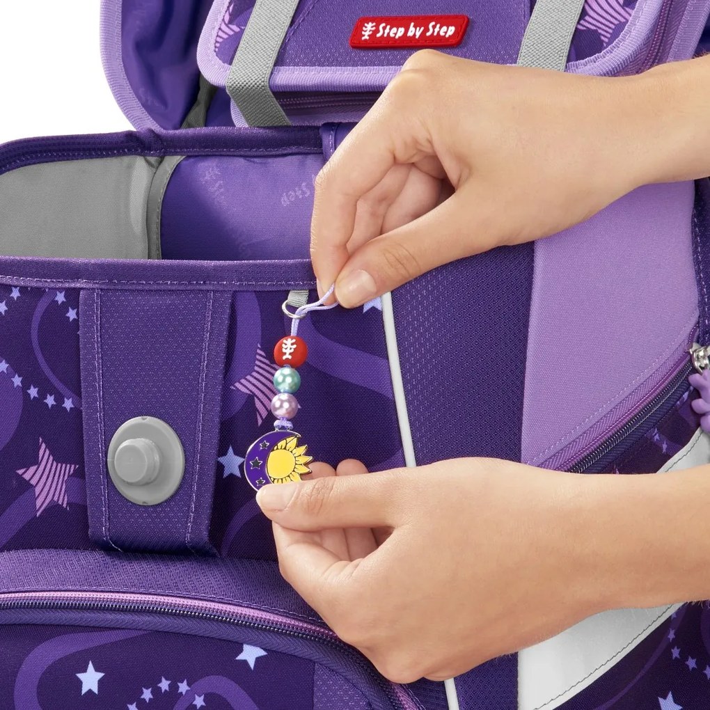 Zaino scuola SPACE - set da 5 pezzi, Step by Step Pegasus Emily