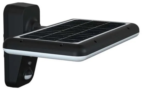 Lampada solare da parete LED con sensore 15W 3,2V 4000K/6000K IP65 nera