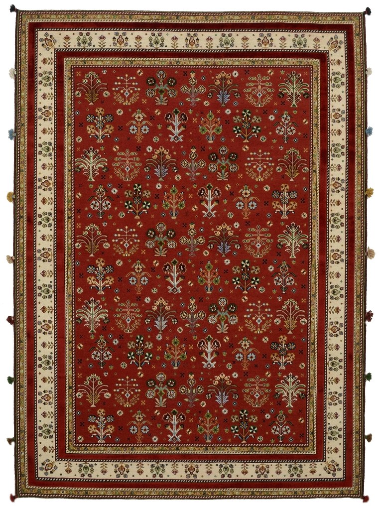 Tappeto orientale 250x180 (Indian) Annodato A Mano
