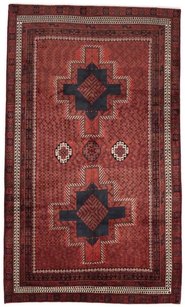 Afshar Tappeto persiano 290x170 (Iran) Annodato A Mano