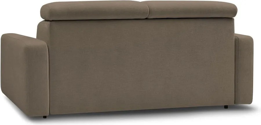 Divano marrone allungabile 195 cm Monaco – Bobochic Paris