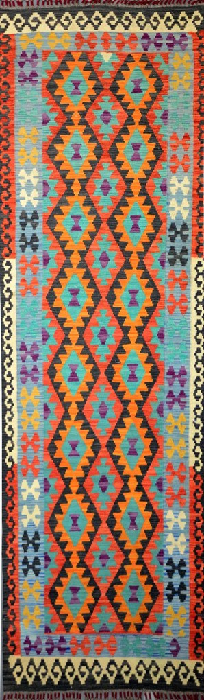 Kilim Tappeto 290x90 (Afghanistan)
