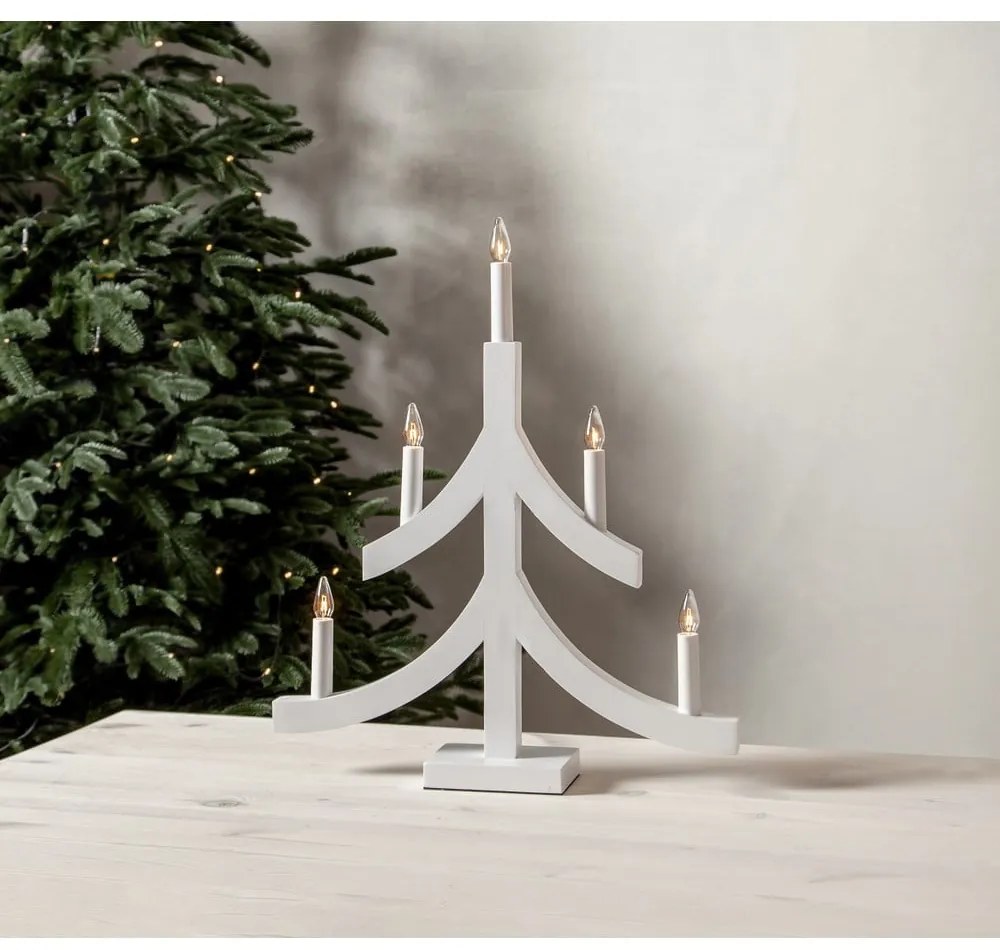 Decorazione luminosa bianca natalizia Pagod - Star Trading