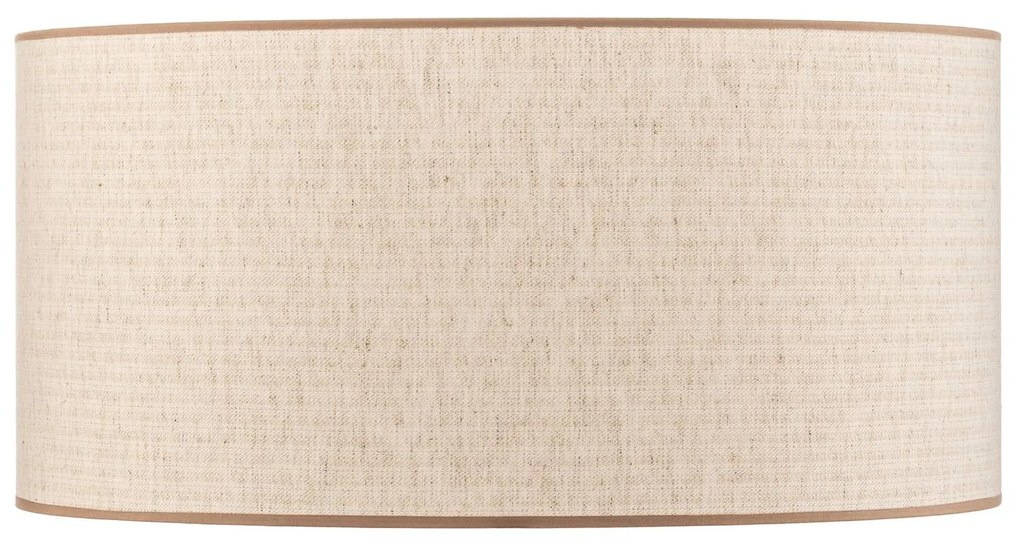 Duolla Paralume Roller, ecru, juta, Ø 50 cm, altezza 24 cm
