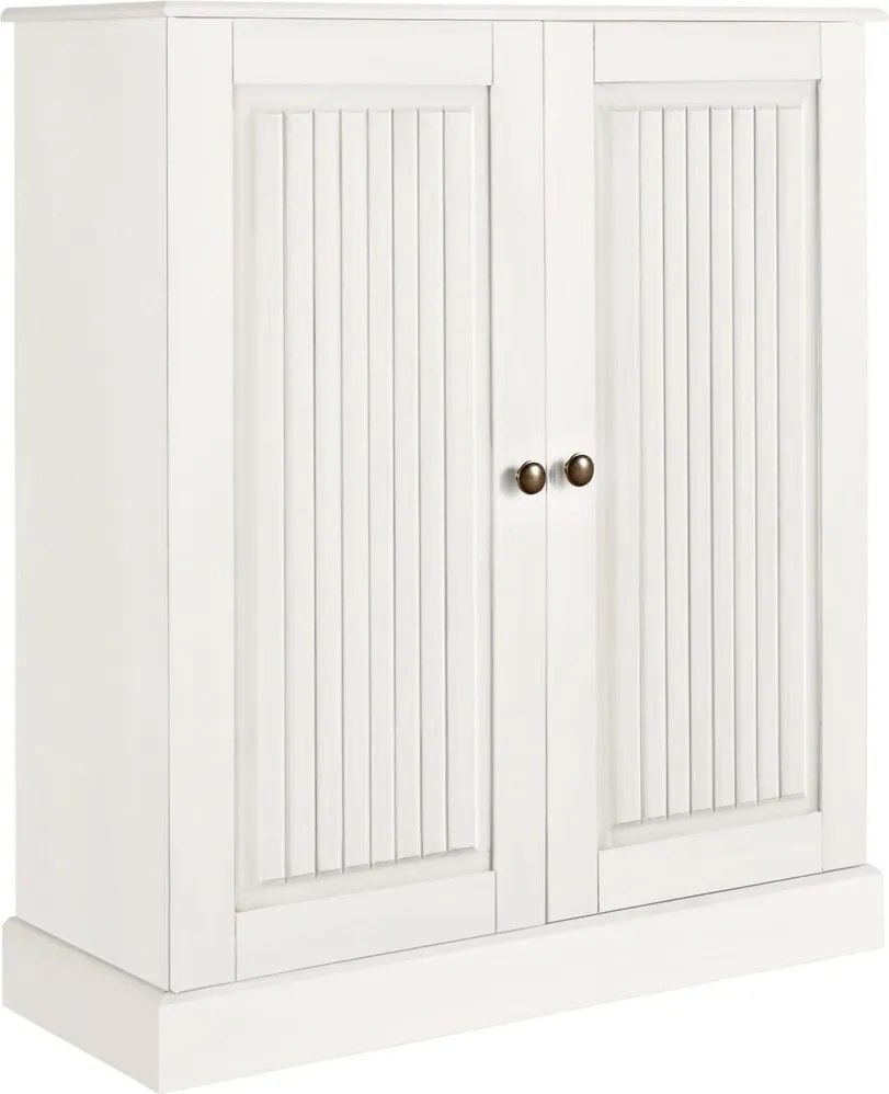 Madia in legno di pino bianco 100x34 cm Mille - Støraa