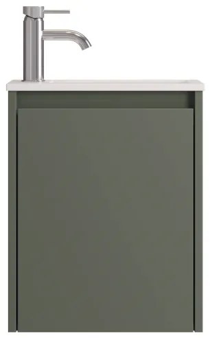 Mobile da bagno con lavabo COMO 40 cm, verde