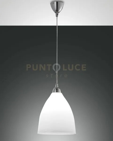Provenza sospensione bianca d.27 cm 1 luce attacco e27 in metallo e...