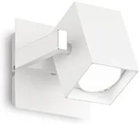 Applique Moderna Mouse Metallo Bianco 1 Luce Gu10