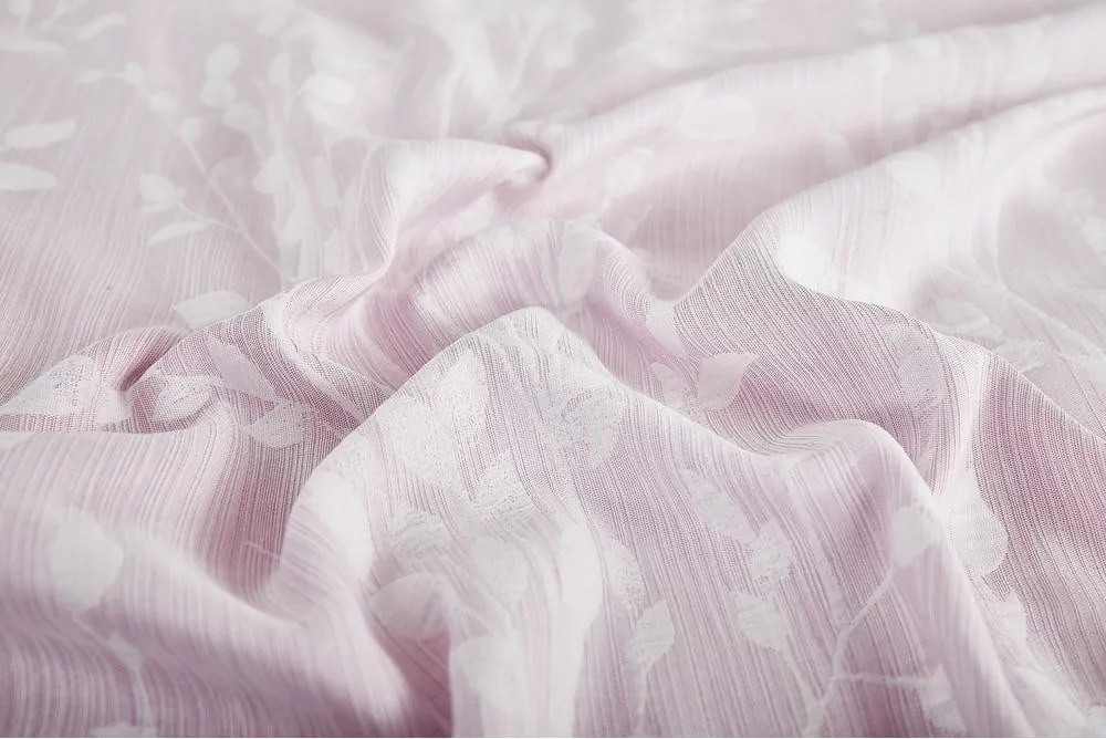 Biancheria da letto singola jacquard rosa 140x200 cm Boston - My House