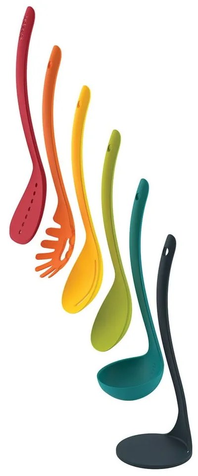 Set di 5 utensili da cucina con supporto Nest - Joseph Joseph