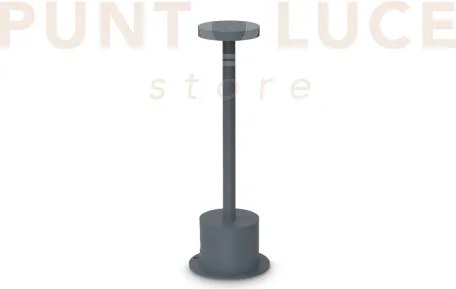 Toffee lampada antracite 25cm led 3000k 8w  800 lm ip65