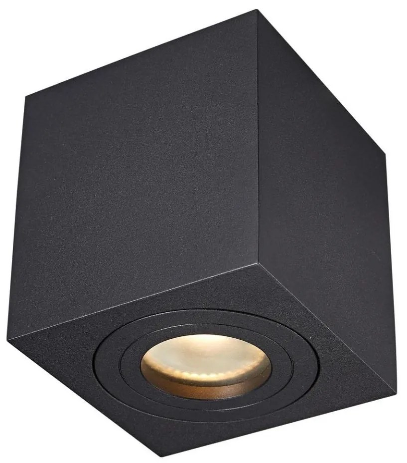 Zuma Line ACGU10-161 - Faretto QUARDIP SL 1xGU10/50W/230V nero