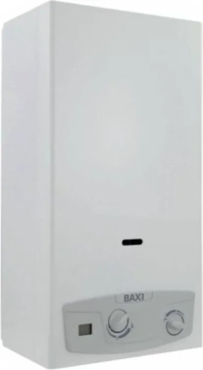 Scaldabagno a camera aperta Baxi acquaprojet+ blue 11i gl Gpl Low NOx A7698571 a Tiraggio Naturale