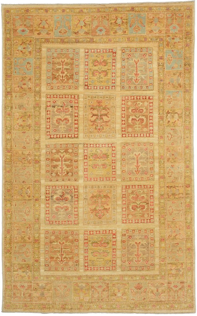 Ziegler Tappeto 120 x 200 Beige (Pakistan) Annodato A Mano