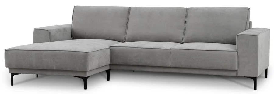 Divano angolare grigio (con penisola a sinistra/con chaise lounge) Copenhagen – Scandic