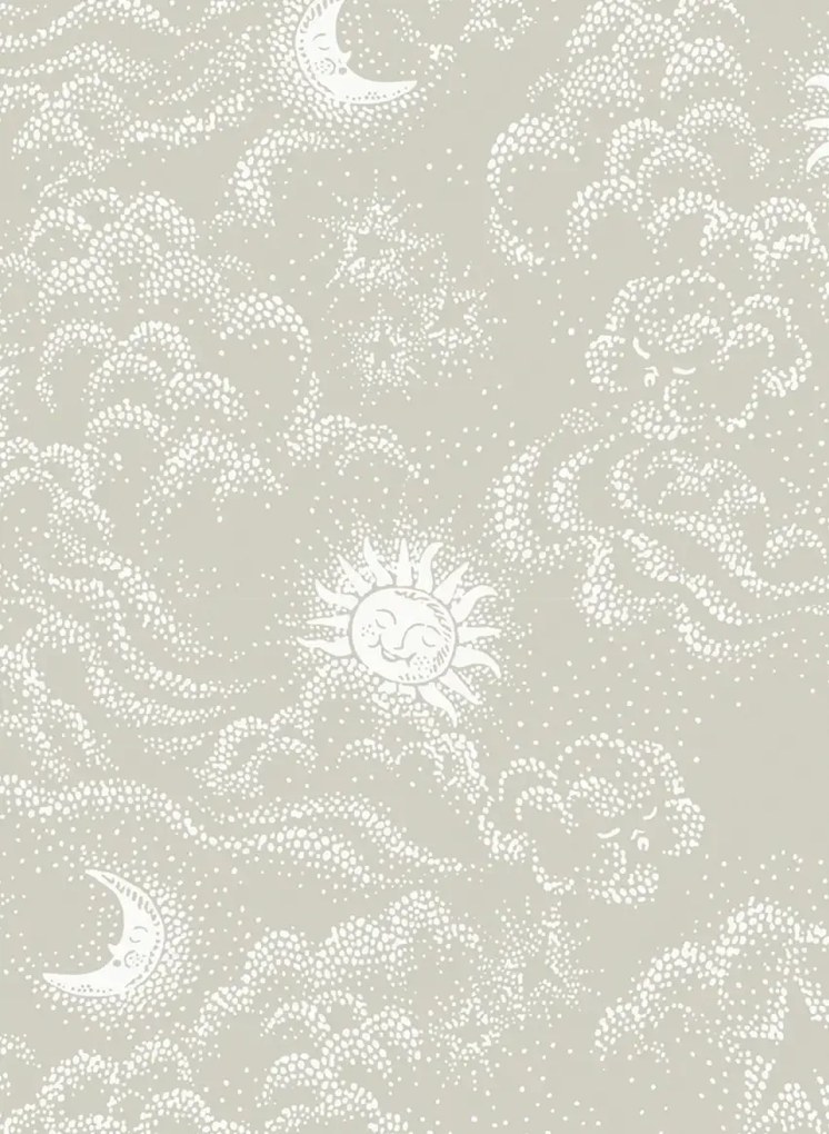Littlephant Tapete Happy Cloud - Clay Beige