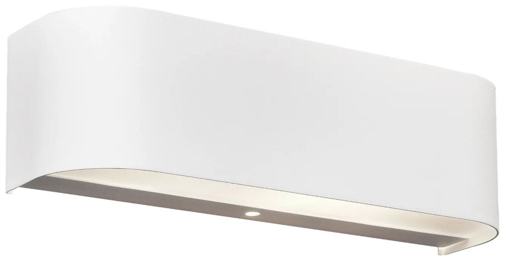 Applique LED alluminio bianco Adriano Trio