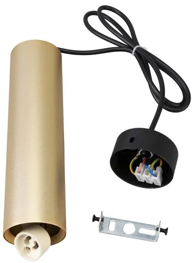 Brilagi - Lampada a sospensione LED dimmerabile SELE 1xGU10/6,5W/230V nero/oro