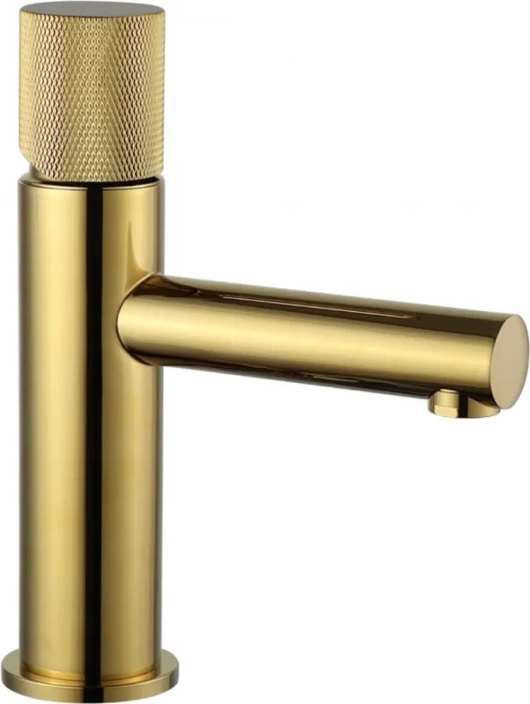 Mexen Elba One rubinetto per lavabo, oro - 74101-50