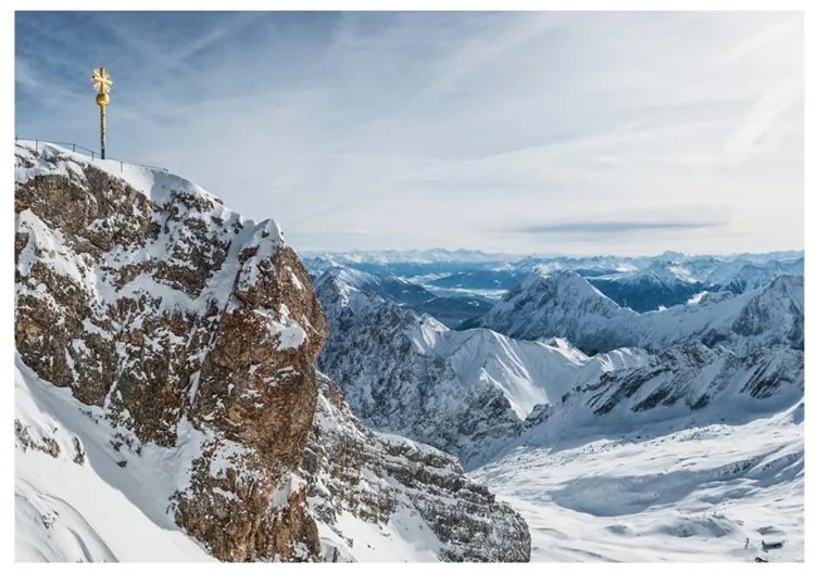 Fotomurale  Alpi  Zugspitze  Colore Blu, Dimensioni e Misure 250x175