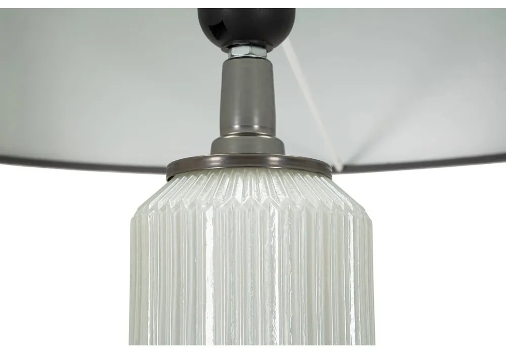 Lampada da terra grigia con paralume in tessuto (altezza 163 cm) Bright - Mauro Ferretti