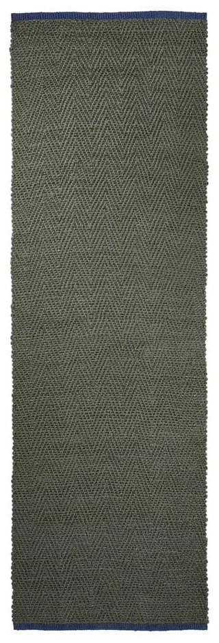 Passatoia verde scuro in iuta 80x245 cm Notes – Mette Ditmer Denmark