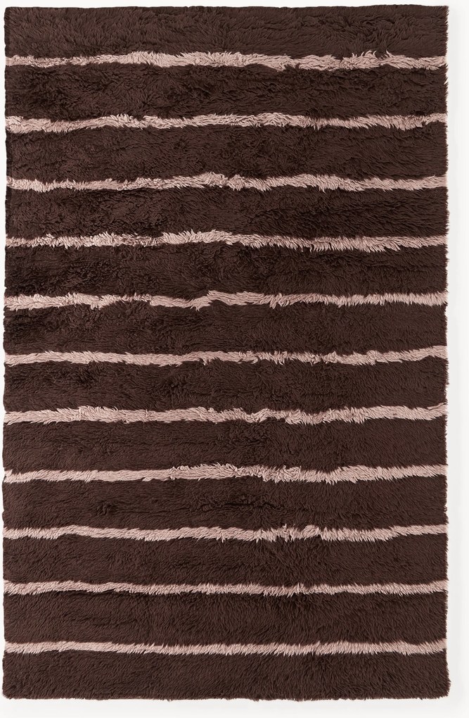 Tappeto in lana a pelo lungo fatto a mano Chaz