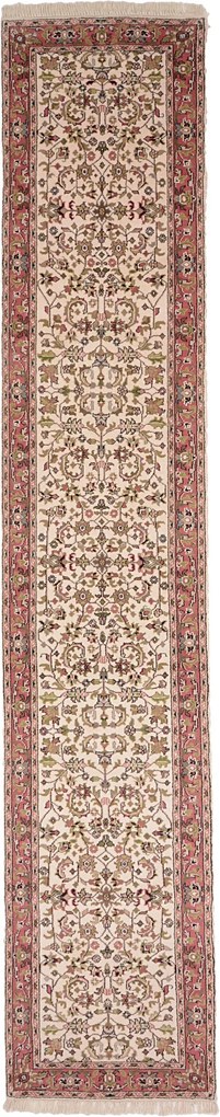 Sarouk Tappeto 80 x 400 (Indian) Annodato A Mano