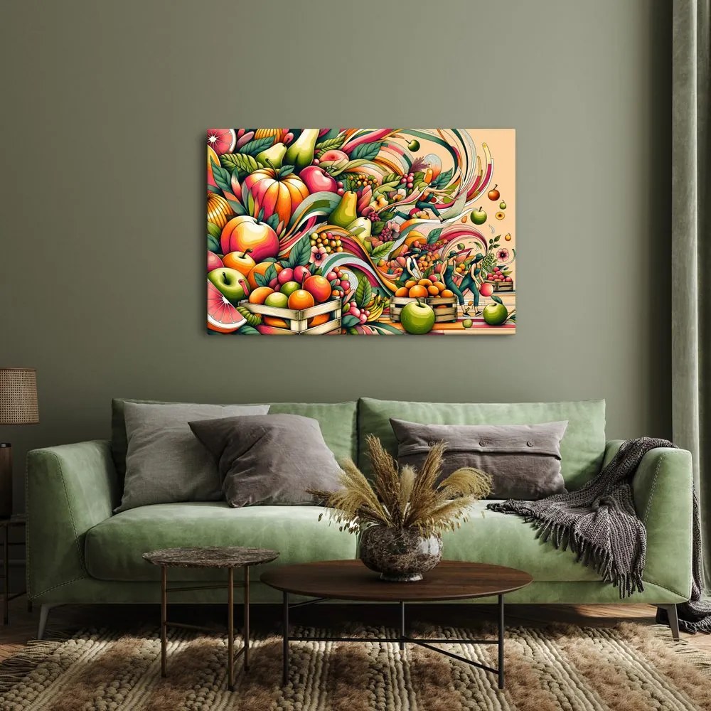 Quadro su tela – Esplosione di frutta