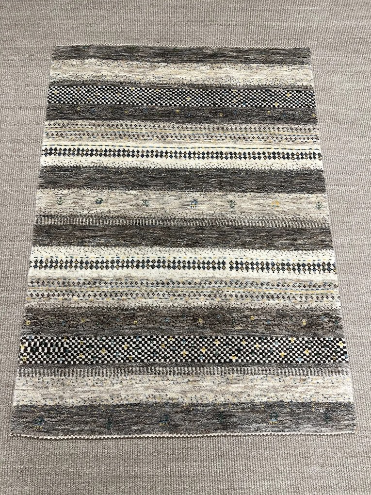 Loribaft Tappeto persiano 140 x 100 Beige (Iran) Annodato A Mano