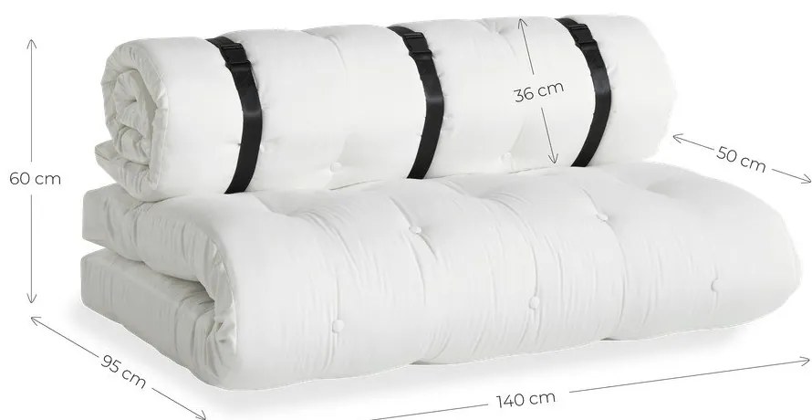 Design OUT™ Divano letto da esterno grigio scuro Buckle Up - Karup Design