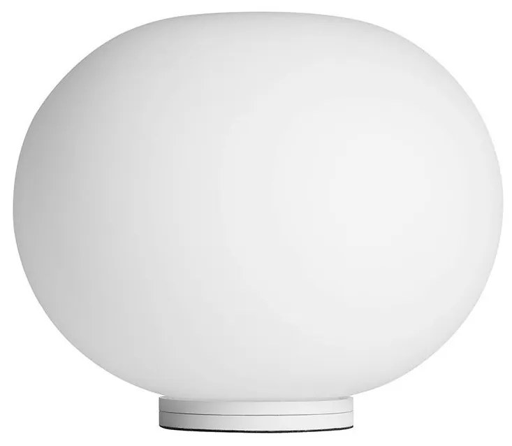 Flos Glo-ball Basic Zero Dimmer Lampada da tavolo 19 cm a luce diffusa regolabile Bianco